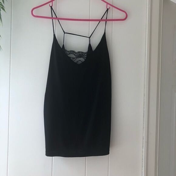ONLY Pseudio Black Singlet Camisole Size XS - Picture 6 of 9